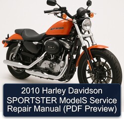 2010 Harley Davidson Sportster Models ( Preview) Service Repair Workshop Manual PDF