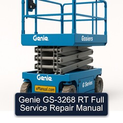 Genie GS-3268 RT Service Repair Workshop Manual PDF