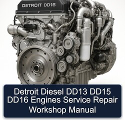 Detroit Diesel DD16 DD13 DD15 Engines Service Repair Workshop Manual PDF