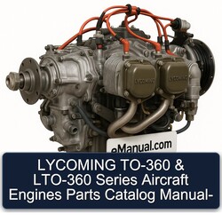 Lycoming O 360 Series LTO-360 Aircraft Engines Parts Catalog PDF