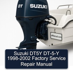 1998-2002 Suzuki DT5Y Dt-5-y Service Repair Workshop Manual PDF