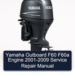 2001-2009 Yamaha Outboard F60 F60A Engine Service Repair Workshop Manual PDF
