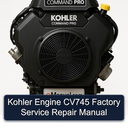 Kohler Command Pro Models Engine CV745 Service Repair Workshop Manual PDF
