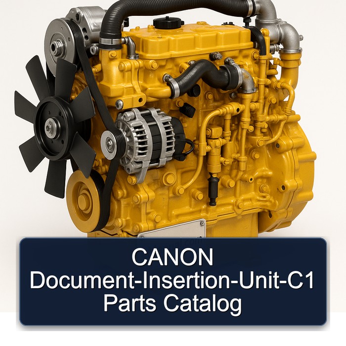 Caterpillar C0.5 C0.7 C1.1 C1.5 C1.6 C2.2 Canon Document-insertion-unit-c1 Parts Catalog PDF