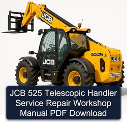 JCB 525 Telescopic Handler Service Repair Workshop Manual PDF