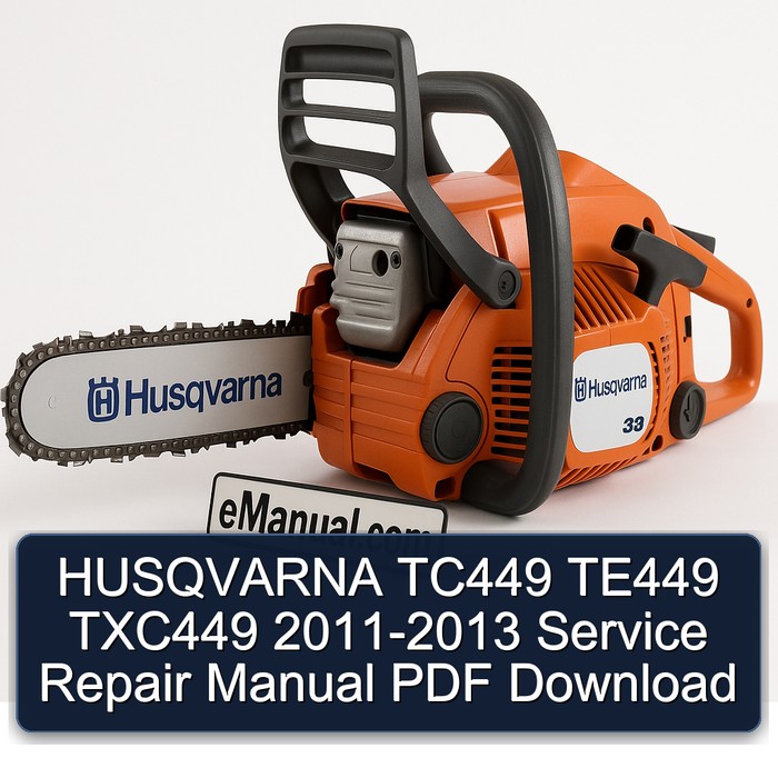 2011-2013 Husqvarna TR650 Models TC449 TE449 TXC449 Service Repair Workshop Manual PDF