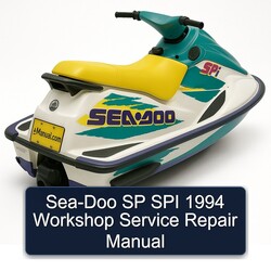 1994 SEA-DOO SP SPI Service Repair Workshop Manual PDF
