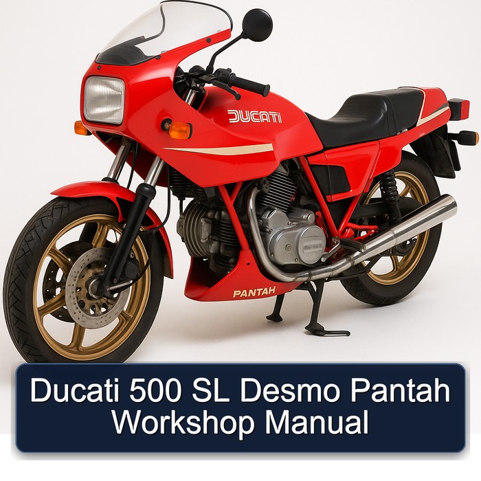 Ducati Pantah 500 SL Desmo Service Repair Workshop Manual PDF