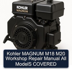 Kohler Magnum Models M18 M20 All Covered Service Repair Workshop Manual PDF