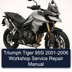 2001-2006 Triumph Tiger Models 955I Service Repair Workshop Manual PDF