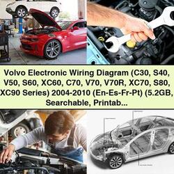 2004-2010 Volvo XC60 Electronic (c30, S40, V50, S60, , C70, V70, V70r, Xc70, S80, XC90 Series) Electrical Wiring Diagrams PDF