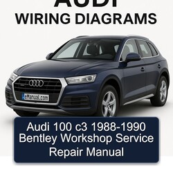 1988-1990 Audi 100 Service Repair Workshop Manual PDF