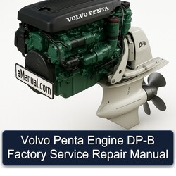 Volvo Penta Engine DP-B Service Repair Workshop Manual PDF