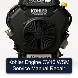 Kohler Command Pro Models Engine CV16 WSM Service Repair Workshop Manual PDF