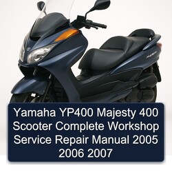 2005-2007 Yamaha Majesty YP400 400 Scooter Service Repair Workshop Manual PDF