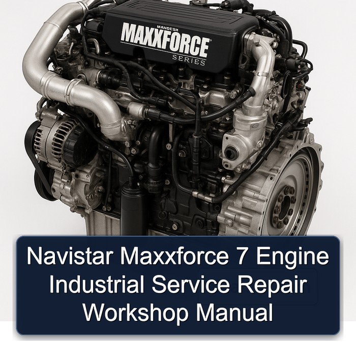 Navistar Maxxforce 7 Engine Industrial Service Repair Workshop Manual PDF