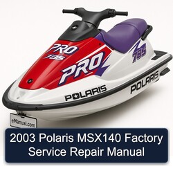 2003 Polaris MSX140 Service Repair Workshop Manual PDF