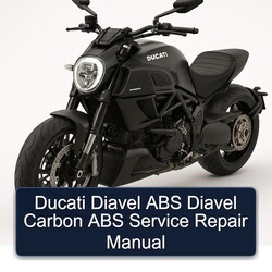 Ducati Diavel ABS Carbon Service Repair Workshop Manual PDF