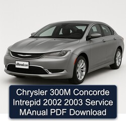 2002-2003 Chrysler 300M Concorde Intrepid Service Repair Workshop Manual PDF