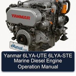 Yanmar 6LYA-UTE 6LYA-STE Marine Diesel Engine Operation Service Repair Workshop Manual PDF
