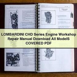 Lombardini CHD Series Engine All Models Covered Service Repair Workshop Manual PDF