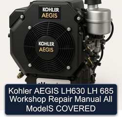 Kohler Aegis Series LH630 LH 685 All Models Covered Service Repair Workshop Manual PDF