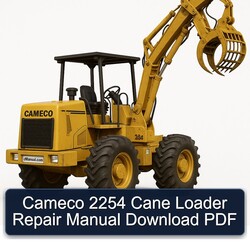Cameco 2254 Cane Loader Service Repair Workshop Manual PDF