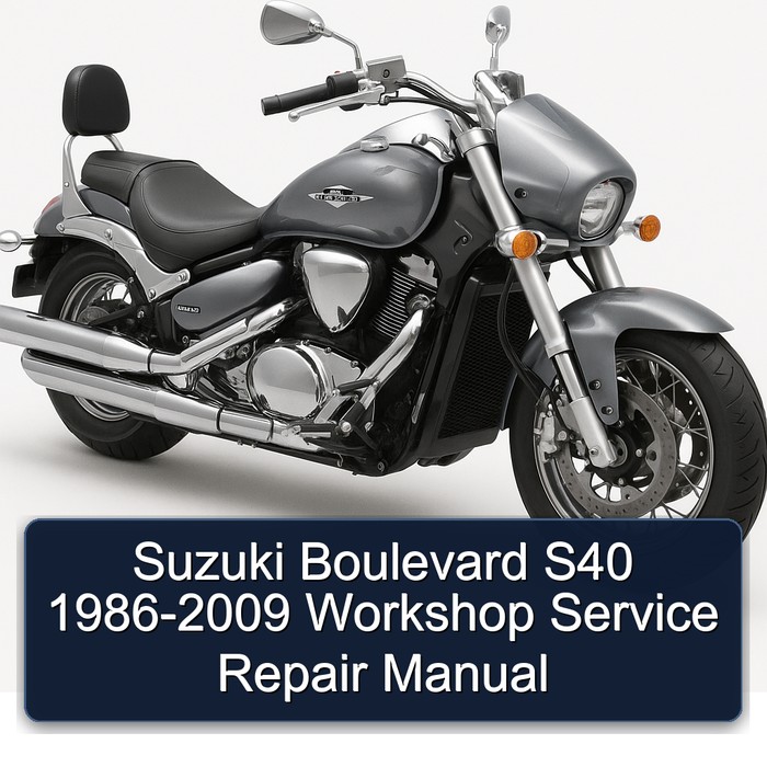 1986-2009 Derbi Boulevard Suzuki S40 Service Repair Workshop Manual PDF