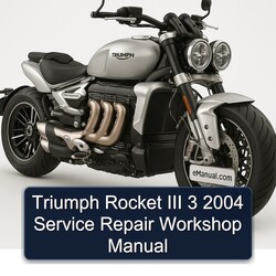 2004 Triumph Rocket III 3 Service Repair Workshop Manual PDF