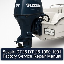 1990-1991 Suzuki DT25 DT-25 Service Repair Workshop Manual PDF