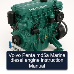 Volvo Penta MD5A Marine Diesel Engine Instruction Service Repair Workshop Manual PDF