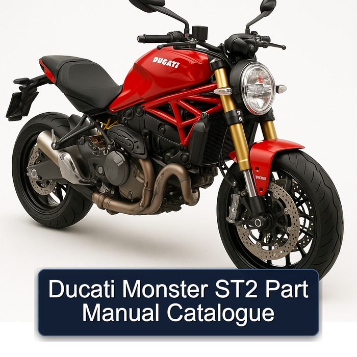 Ducati Monster ST2 Parts Catalog PDF