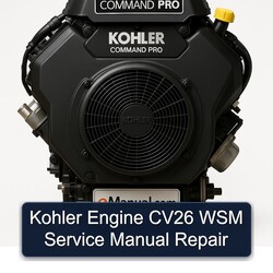 Kohler Command Pro Models Engine CV26 WSM Service Repair Workshop Manual PDF