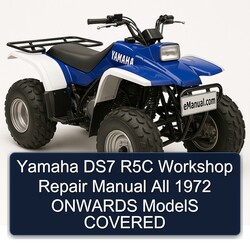 1972 Yamaha DS Models DS7 R5C All Onwards Covered Service Repair Workshop Manual PDF