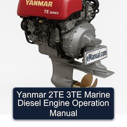Yanmar 2TE 3TE Marine Diesel Engine Operation Service Repair Workshop Manual PDF