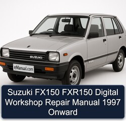 1997 Suzuki FXR Models FX150 FXR150 Digital Onward Service Repair Workshop Manual PDF