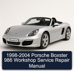 1998-2004 Porsche Boxster Service Repair Workshop Manual PDF