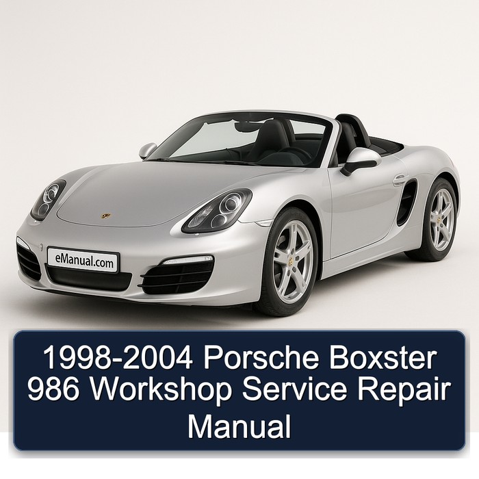 1998-2004 Porsche Boxster Service Repair Workshop Manual PDF