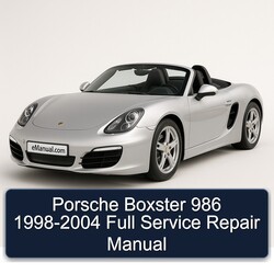 1998-2004 Porsche Boxster Service Repair Workshop Manual PDF