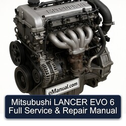 Dodge Lancer Mitsubushi EVO 6 Service Repair Workshop Manual PDF