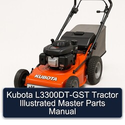Kubota L3300dt-gst Tractor Illustrated Master Parts Catalog PDF