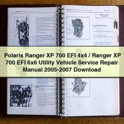 2005-2007 Polaris Ranger XP 700 EFI 4x4/ranger 6x6 Utility Vehicle Service Repair Workshop Manual PDF