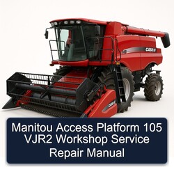 Manitou Access Platform 105 VJR2 Service Repair Workshop Manual PDF