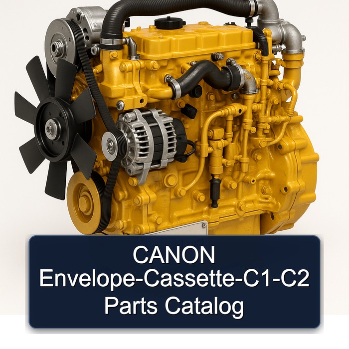 Caterpillar C0.5 C0.7 C1.1 C1.5 C1.6 C2.2 Canon Envelope-cassette-c1-c2 Parts Catalog PDF