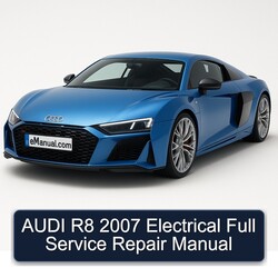 2007 Audi R8 Electrical Service Repair Workshop Manual PDF