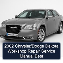 2002 Dodge Dakota Chrysler/ Best Service Repair Workshop Manual PDF