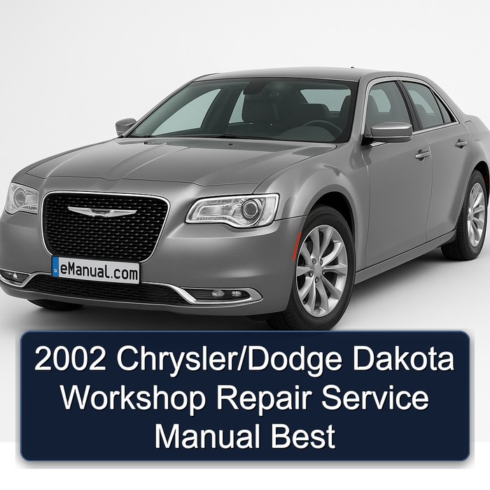 2002 Dodge Dakota Chrysler/ Best Service Repair Workshop Manual PDF
