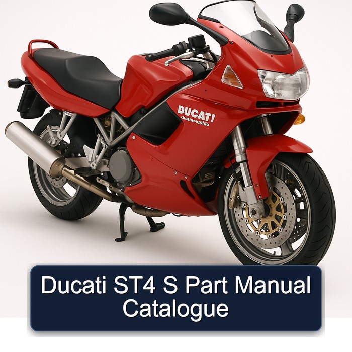 Ducati Sporttouring / ST Models ST4 S Parts Catalog PDF