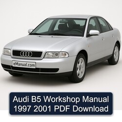 1997-2001 Audi B5 Service Repair Workshop Manual PDF