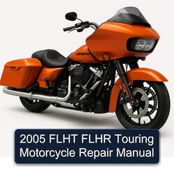 2005 Harley Davidson Touring Flht Flhr Motorcycle Service Repair Workshop Manual PDF